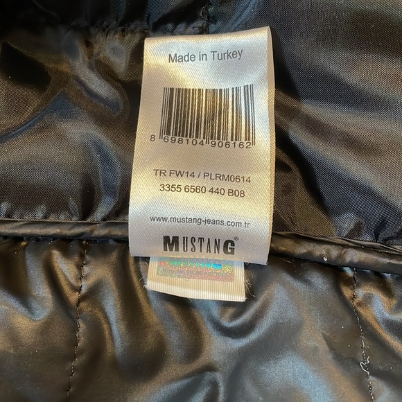 The Mustang True Denim Puffer Vest - Blemished - XXL - Picture 6 of 7